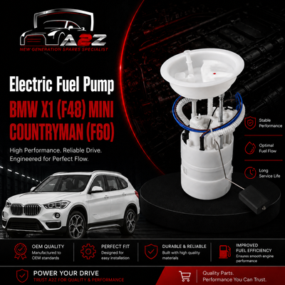 Electric Fuel Pump 16117349687 16117300465 Compatible With BMW X1 (F48) MINI COUNTRYMAN (F60)