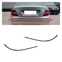 Rear Bumper Chrome Left 2048850921 & Right 2048851021 Compatible With Mercedes Benz C-Class (W204) (2007-2010) Tag No.282