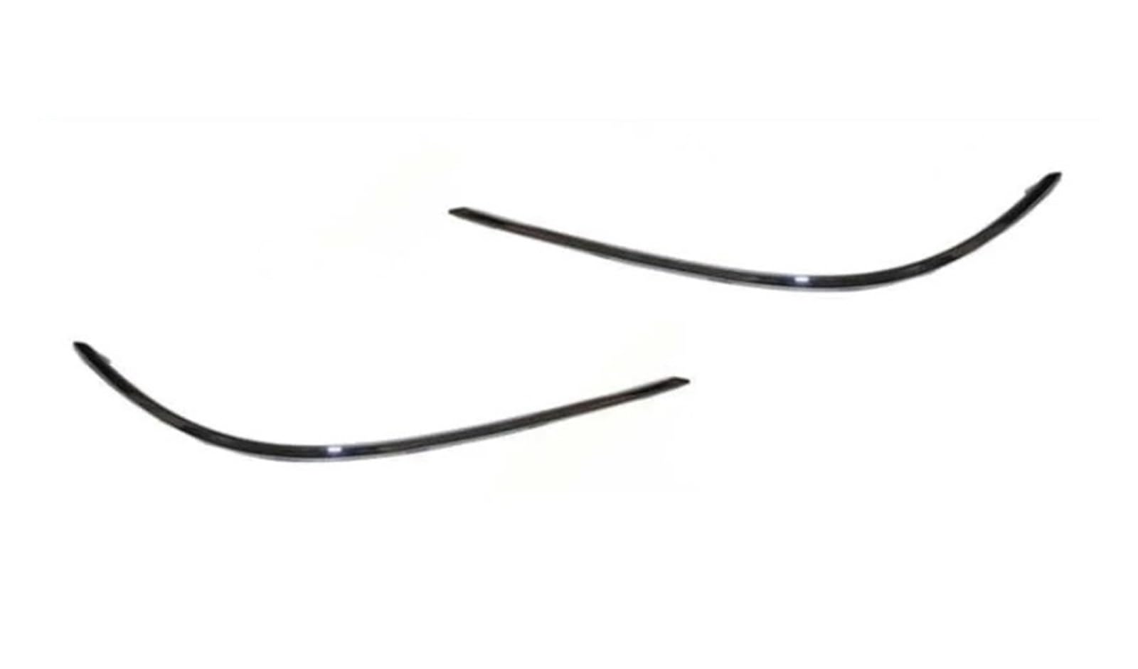Rear Bumper Chrome Left 2048850921 & Right 2048851021 Compatible With Mercedes Benz C-Class (W204) (2007-2010) Tag No.282