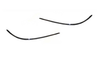 Rear Bumper Chrome Left 2048850921 & Right 2048851021 Compatible With Mercedes Benz C-Class (W204) (2007-2010) Tag No.282