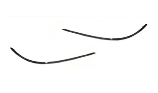 Rear Bumper Chrome Left 2048850921 & Right 2048851021 Compatible With Mercedes Benz C-Class (W204) (2007-2010) Tag No.282