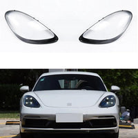 Headlight Glass Set Compatible With Porsche Caymen 982 (2017)