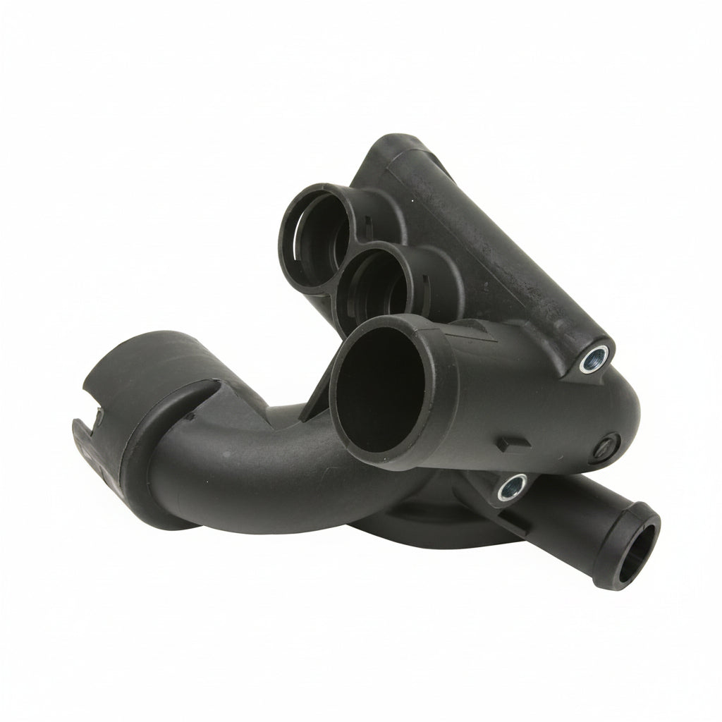 Engine Coolant Thermostat Housing 022121117C Compatible With Audi & Volkswagen Tag No.60