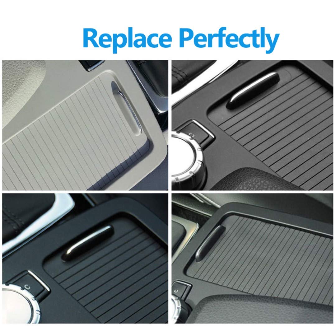 Cup Holder Tray Compatible With Mercedes C Class Cup Holder Tray C Classs W204 2007-2013 E Class W212 2009-2013 Black
