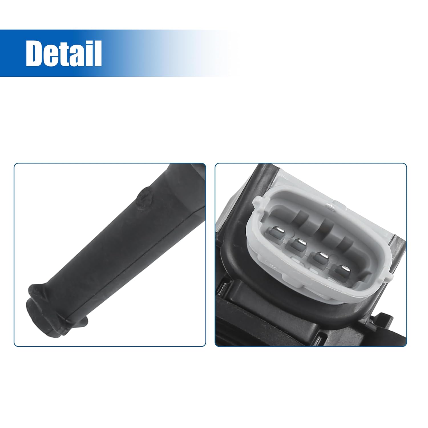 Uxcell Car Ignition Coil 30713417 8677837 Compitable With Volvo S40 (2004-16)