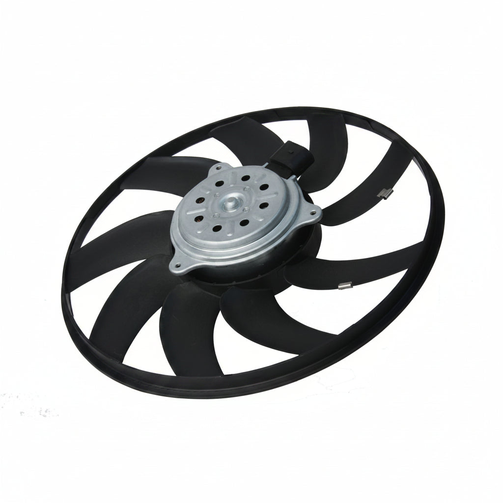 Engine Cooling Fan Motor Fan Assembly (Small) 8K0959455M  8K0959455F Compatible with AUDI A4 B8 (8K2) | A4 / S4 & A6 C7 (4G2, 4GC) | A6 / S6 & A7 Sportback (4GA, 4GF) | A7 / S7 & Q3 & Q5 (8RB)