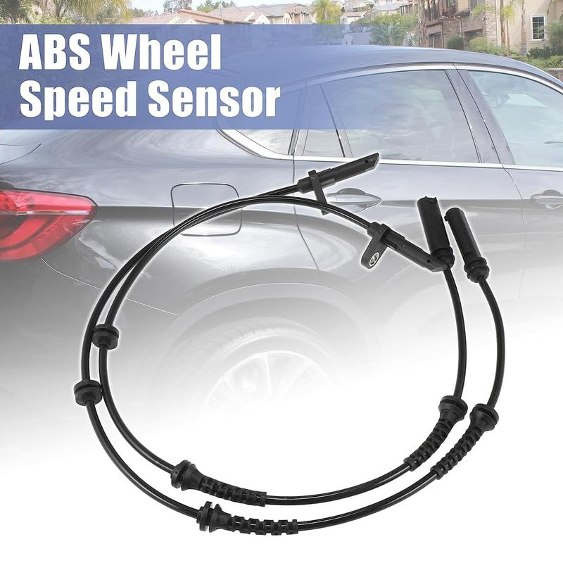 Abs Wheel Speed Sensor Compatible With Bmw 5 Series F10 2009 2016 5 Series Gt F07 6 Series F12 2010 2018 7 Series F02 2008 2015 Alpina Abs Wheel Speed Sensor Rear 3452-6784-901/c 34526784901
