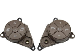 Enhanced Control: Genuine Mercedes-Benz 164/251 Complete Steering Wheel Switch Set (Brown-Round) for M-Class W164 & R-Class W251 Left 1648700558 & Right 1648700658 Tag-SW-87