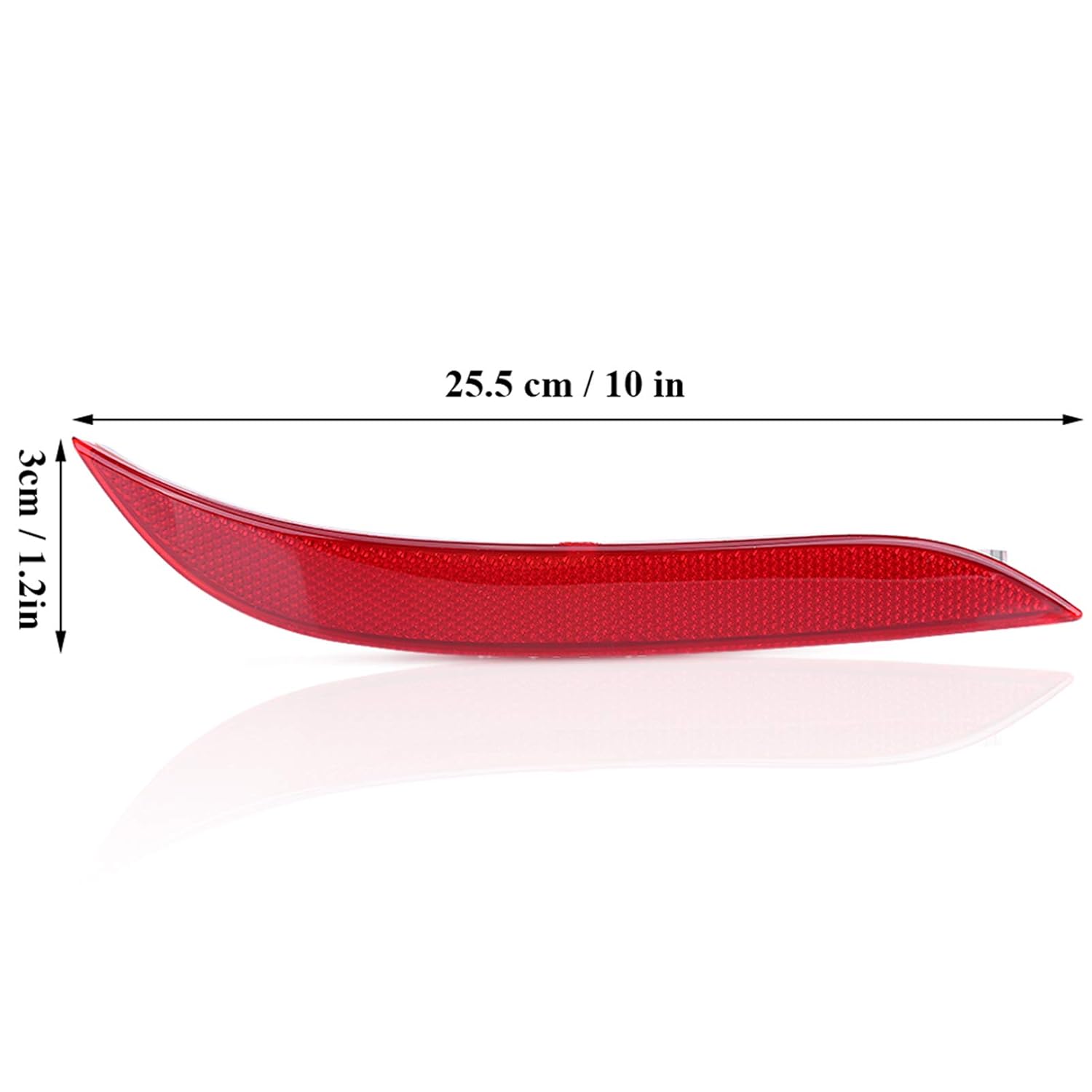 Rear Bumper Reflector Compatible With BMW 5 Series E60 Rear Bumper Reflector Left 63146915039 & Right 63146915040 Tag-RB-53