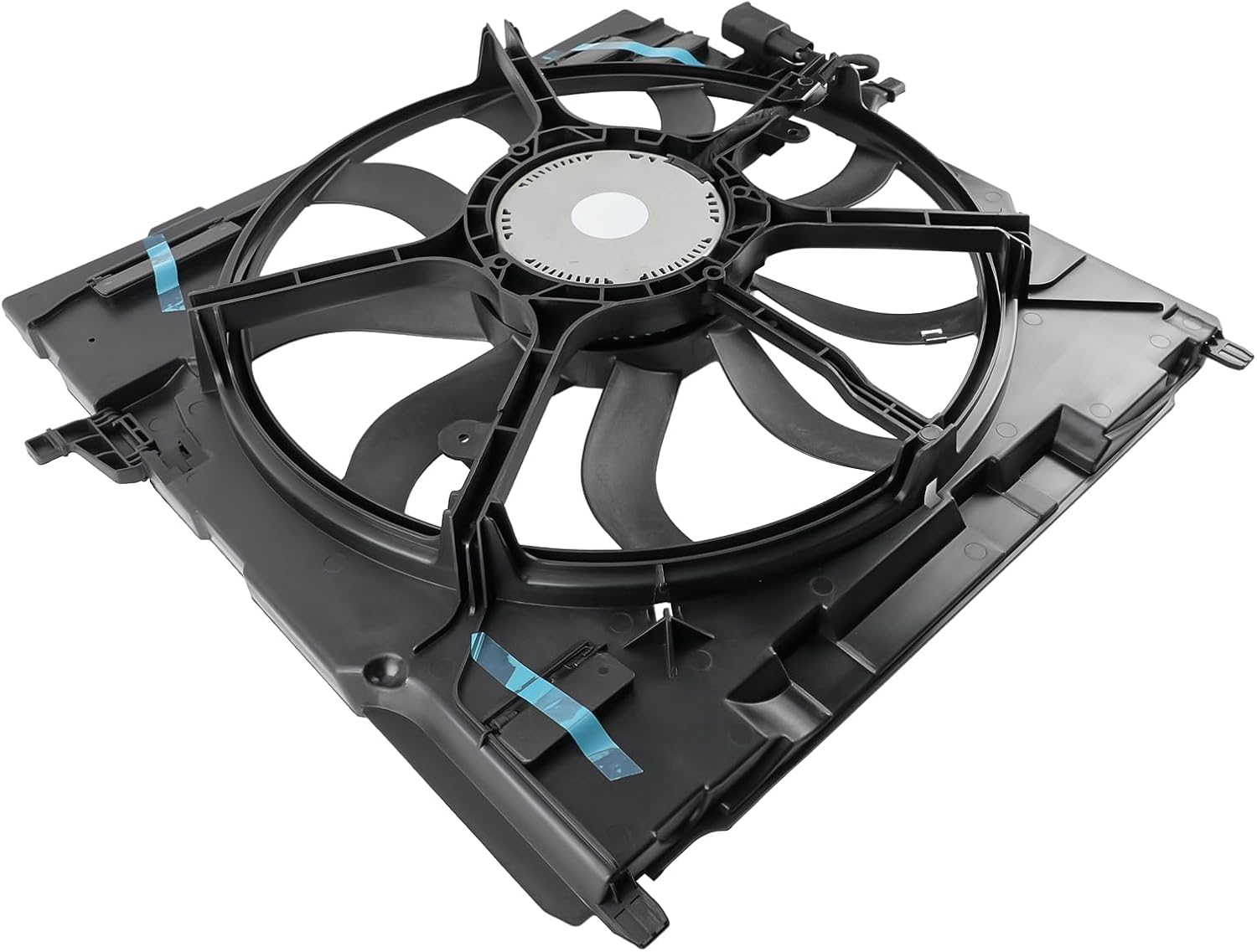 Engine Radiator Cooling Fan Assembly (7 Blades) 17428618240 17427598740 17427533558Compatible With BMW X5 (E70)