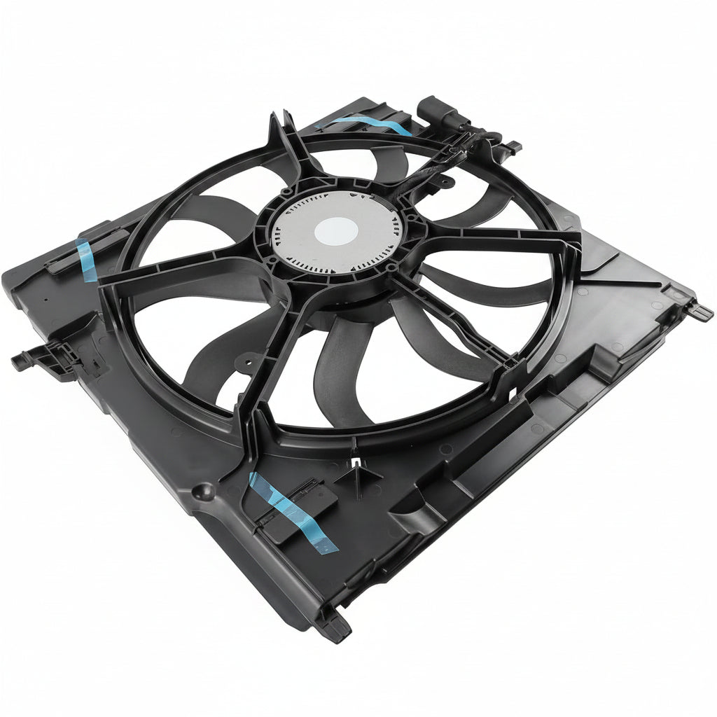 Engine Radiator Cooling Fan Assembly (7 Blades) 17428618240 17427598740 17427533558Compatible With BMW X5 (E70)