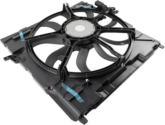 Engine Radiator Cooling Fan Assembly (7 Blades) 17428618240 17427598740 17427533558Compatible With BMW X5 (E70)