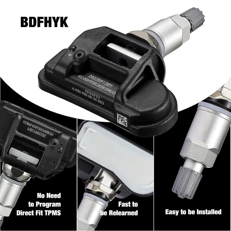 Tire Pressure Sensor Compatible With Mercedes A Class 176 B Class W246 C Class W204 W205 E Class W212 Cla W117 Gla W156 Ml Gl Gle Gls W164 W166 06-20 Glc W253 Tire Pressure Sensor 0009050030