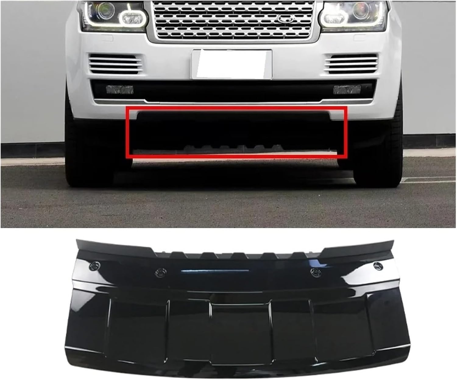 Front Bumper Tow Hook Cover LR038741 Compatible With Land Rover Range Rover Vogue - L405 (2013-2017) Tag No.908