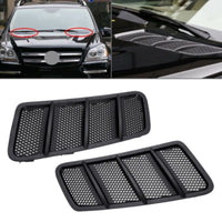 Bonnet Hood Grill Vent Compatible With Mercedes Ml W166 2012-2015 Gl W166 2013-2016 Gle W166 2015-2019 Gls W166 2016-2020 Bonnet Hood Grill Vent Right