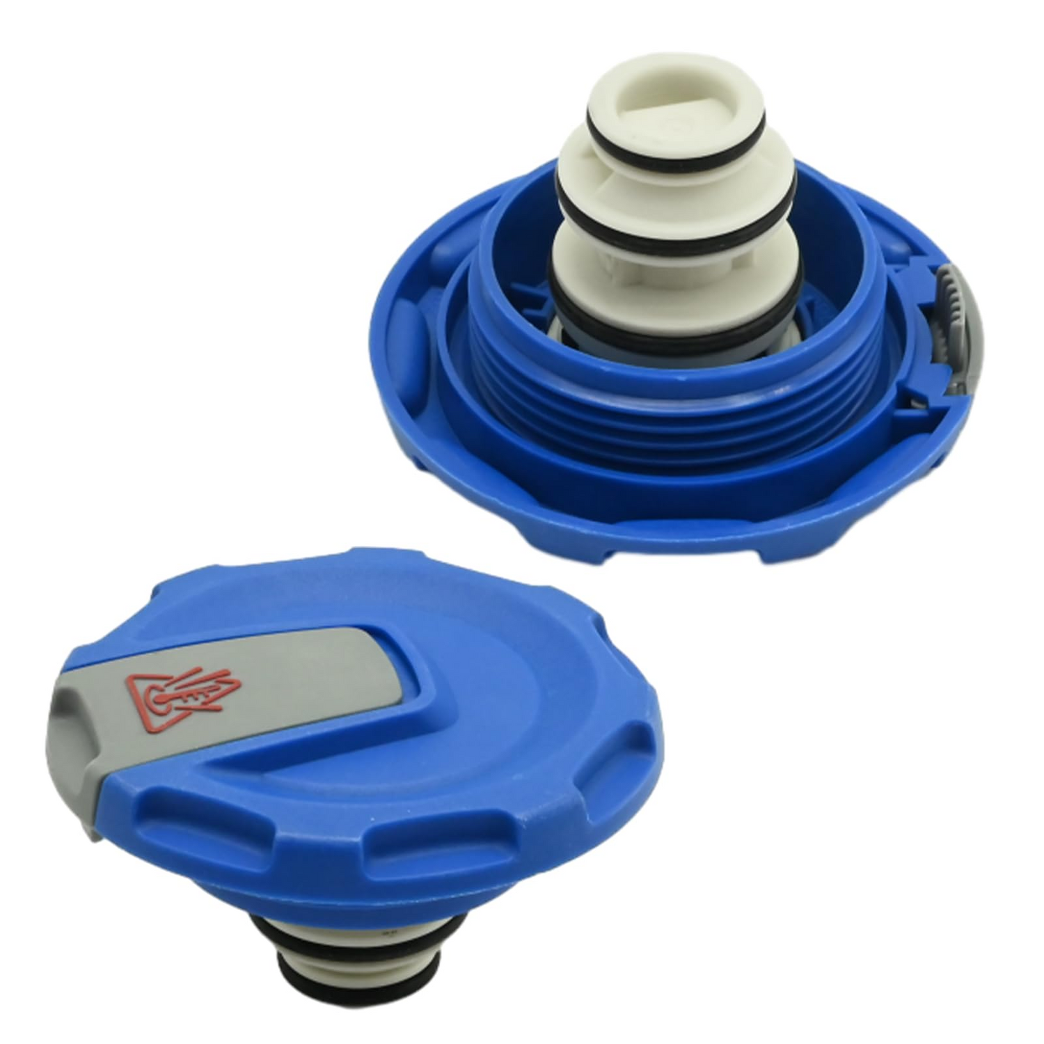 Expansion Tank Cap (1 Pc)  4M0121321 & 4M0121321E & 4M0121321J Compatible With AUDI A4 B9 (8W2, 8WC) | A4 / S4 Q7 (4MB, 4MG, 4MQ)