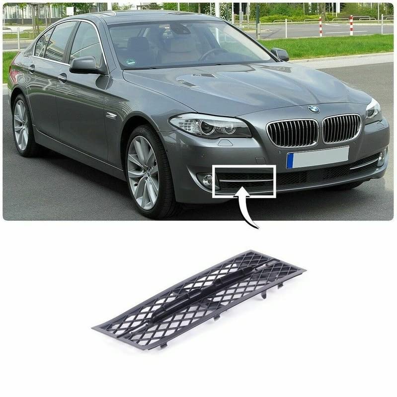 Fog Lamp Grill Cover Compatible With Bmw 5 Series F10 2010-2014 Fog Lamp Grill Cover Left 51117200699/7200697GC