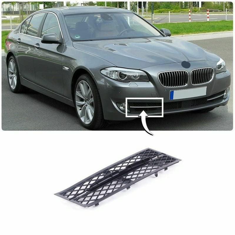 Fog Lamp Grill Cover Left 51117200699/7200697GC Compatible With Bmw 5 Series F10 2010-2014