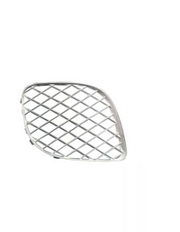 Silver Fog Lamp Cover Set Left 3W5807682 & Right 3W5807683 Compatible With Bentley Flying Spur (2009-2012) Tag No.1001