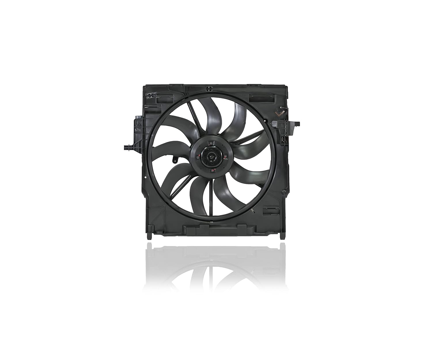 Engine Radiator Cooling Fan Assembly 17427634471  Compatible With BMW X5 (F15, F85) & X6 (F16, F86)
