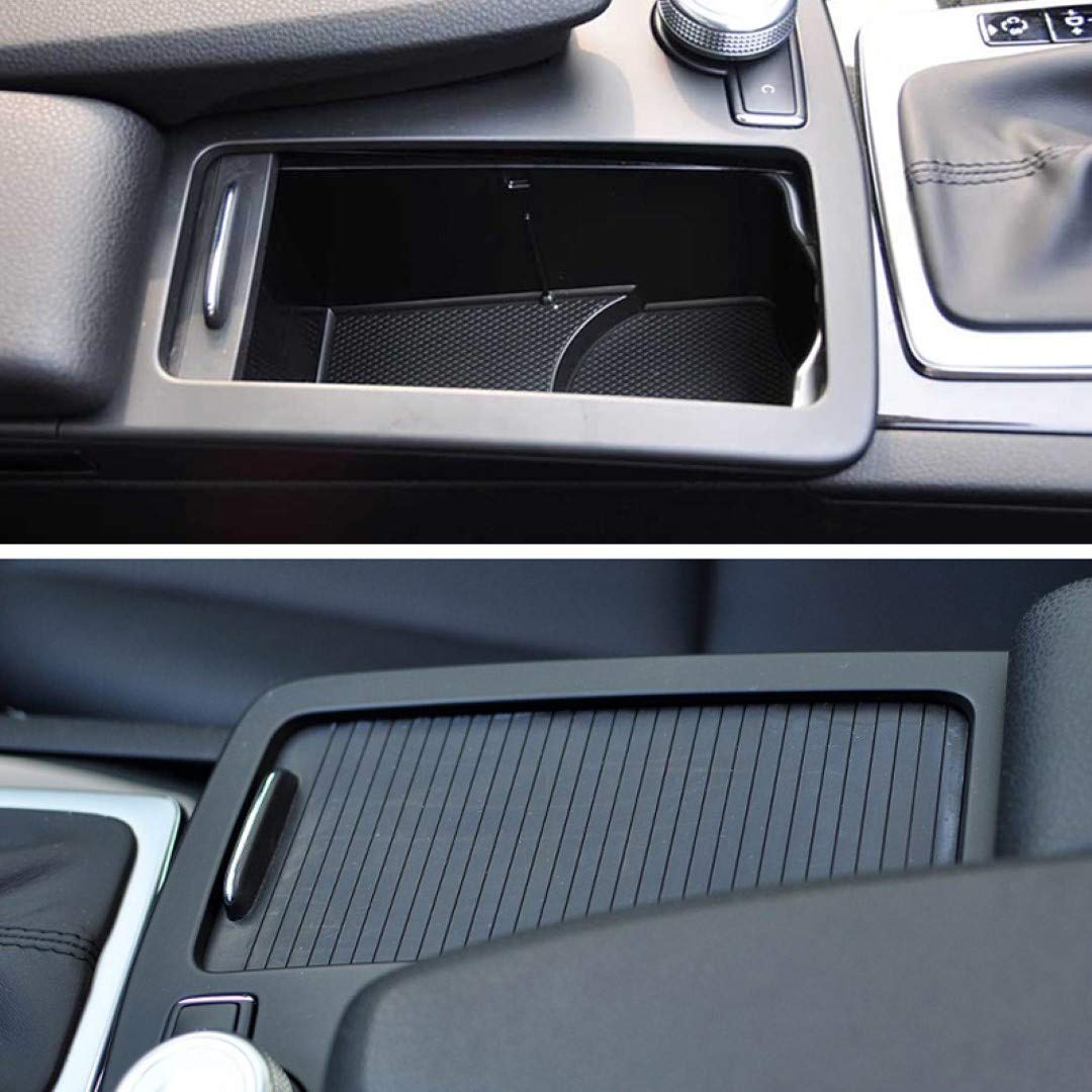 Cup Holder Tray Compatible With Mercedes C Class Cup Holder Tray C Classs W204 2007-2013 E Class W212 2009-2013 Beige