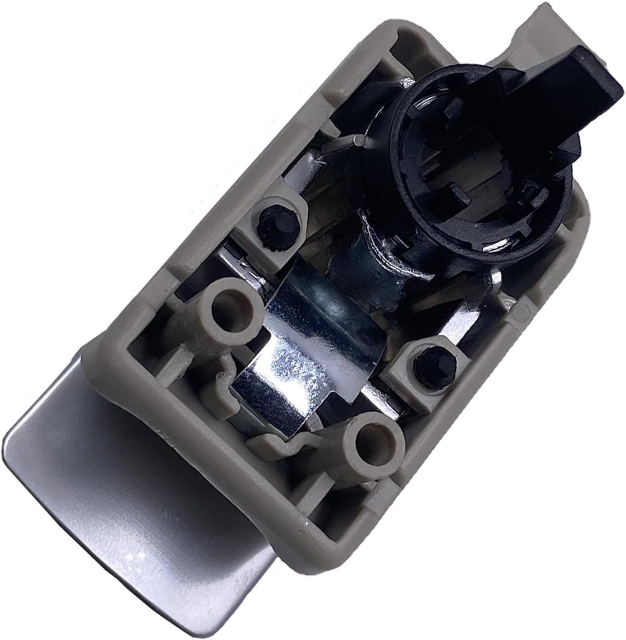 Dashboard Glove box switch handle Model A 1666800491 Brown & Chrome Silver Compatible with Mercedes & Mercedes Benz  GLS W166