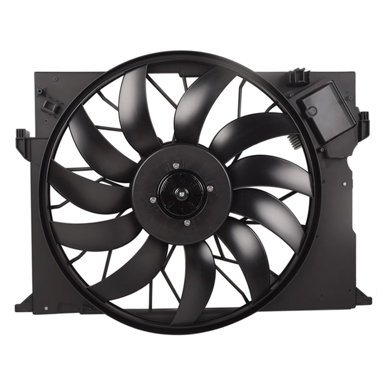 Radiator Cooling Fan Assembly 2115001893 Compatible With Mercedes Benz W211 W850