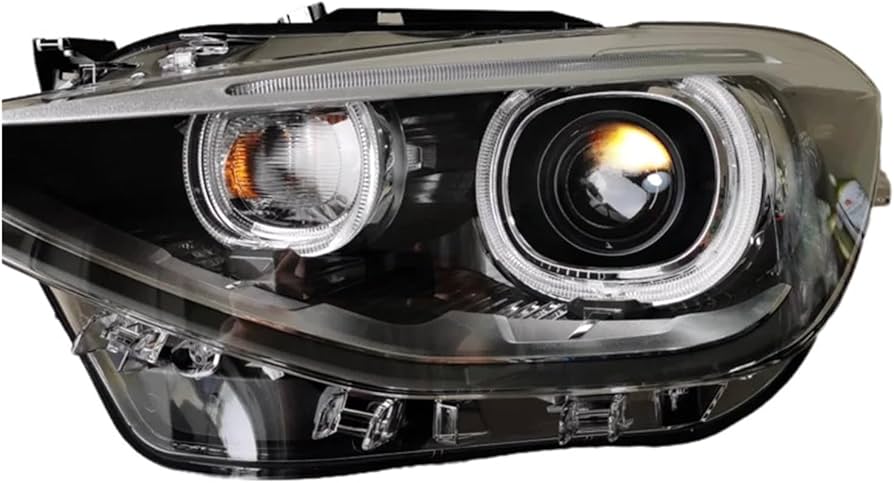 Complete Headlight Set Left 63117296913 & Right 63117296914 Compatible With BMW F20 F21 (2013-15)
