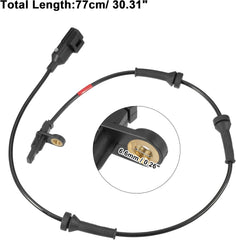 ABS Wheel Speed Sensor LR024203 Compatible With  LAND ROVER & RANGE ROVER EVOQUE (L538) & RANGE ROVER EVOQUE Convertible (L538) & RANGE ROVER EVOQUE VAN (L538)