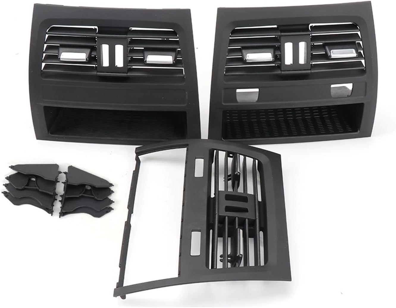 Rear Ac Vent Grille High-end Model Black 64229181095 Compatible With BMW 5 Series F07 528i 535i 550i 2009-2016