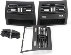 Rear Ac Vent Grille High-end Model Black 64229181095 Compatible With BMW 5 Series F07 528i 535i 550i 2009-2016