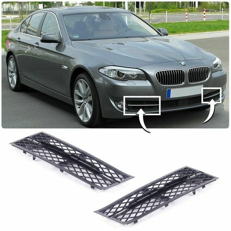 Fog Lamp Grill Cover Compatible With Bmw 5 Series F10 2010-2014 Fog Lamp Grill Cover Right 511172007000/7200698GC