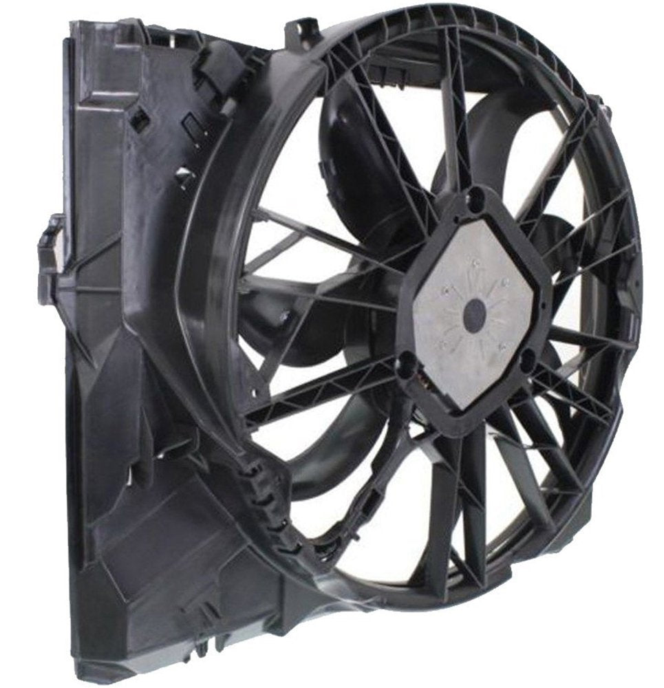 Engine Radiator Cooling Fan Assembly 17427562080 17427533274 Compatible With BMW 3 Series (E90) & 3 Convertible (E93) & X1 (E84)
