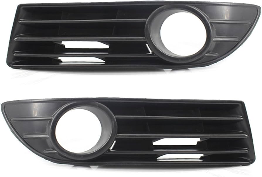 Fog Lamp Cover Set Left 6QB853665 & Right 6QB853666 Compatible With Volkswagen Polo (2005)