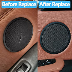 Speaker Cover Compatible With Bmw X5 Speaker Cover X3 F25 2010-2016 X5 E70 2007-2013 X6 E71 2008-2014 5 Series Gt F07 2010-2014 Beige