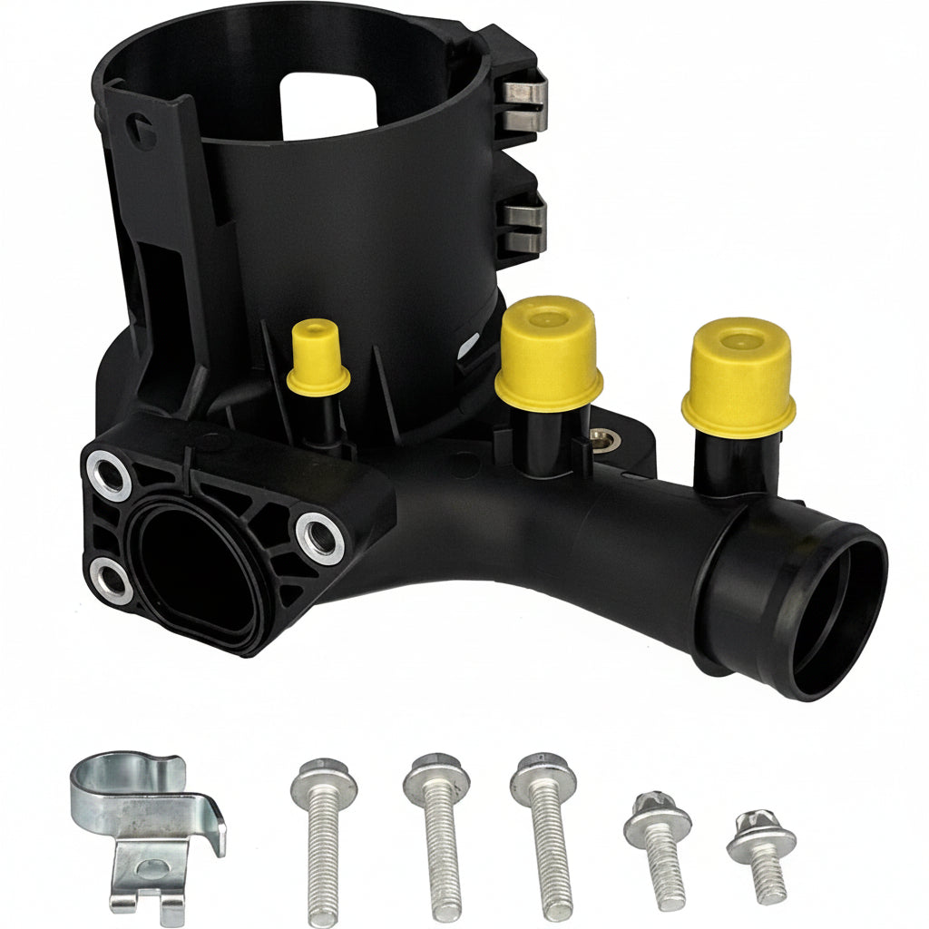 Coolant Inlet Connection 6512006000 6512001656 6512003900 A6512000456 A6512001056 For MERCEDES-BENZ M-CLASS W166 Tag-E-12