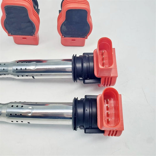 Ignition Coil 07K905115F 06H905115A 06H905115B Compatible With AUDI A4 B8 (8K2) | A4 / S4 A5 (8T3) | A5 / S5 & Q3 (8UB, 8UG) Q5 (8RB) TT (8J3)