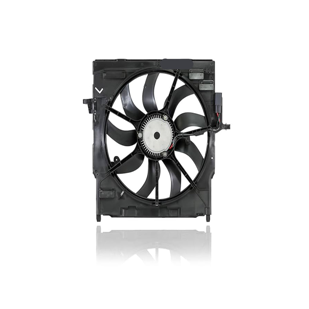 Engine Radiator Cooling Fan Assembly 17427634471  Compatible With BMW X5 (F15, F85) & X6 (F16, F86)