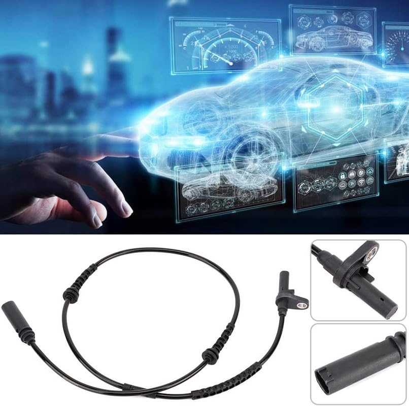 Abs Wheel Speed Sensor Compatible With Bmw 5 Series F10 2009 2016 5 Series Gt F07 6 Series F12 2010 2018 7 Series F02 2008 2015 Alpina Abs Wheel Speed Sensor Front 34526775863 34526853859