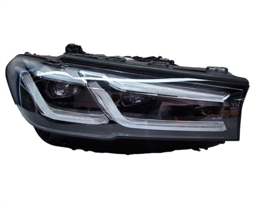 Complete Headlight (New LED) Assembly Left 63119479273 & Right 63119479274 Compatible With BMW G30 2021-2023