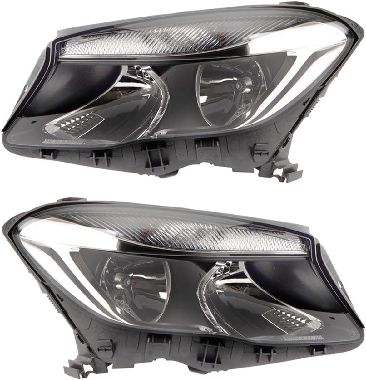 Headlamp Halogen Left 1569061100 & Right 1569061200 Compatible With Mercedes Benz 156 GLA CLASS (2013-2016)