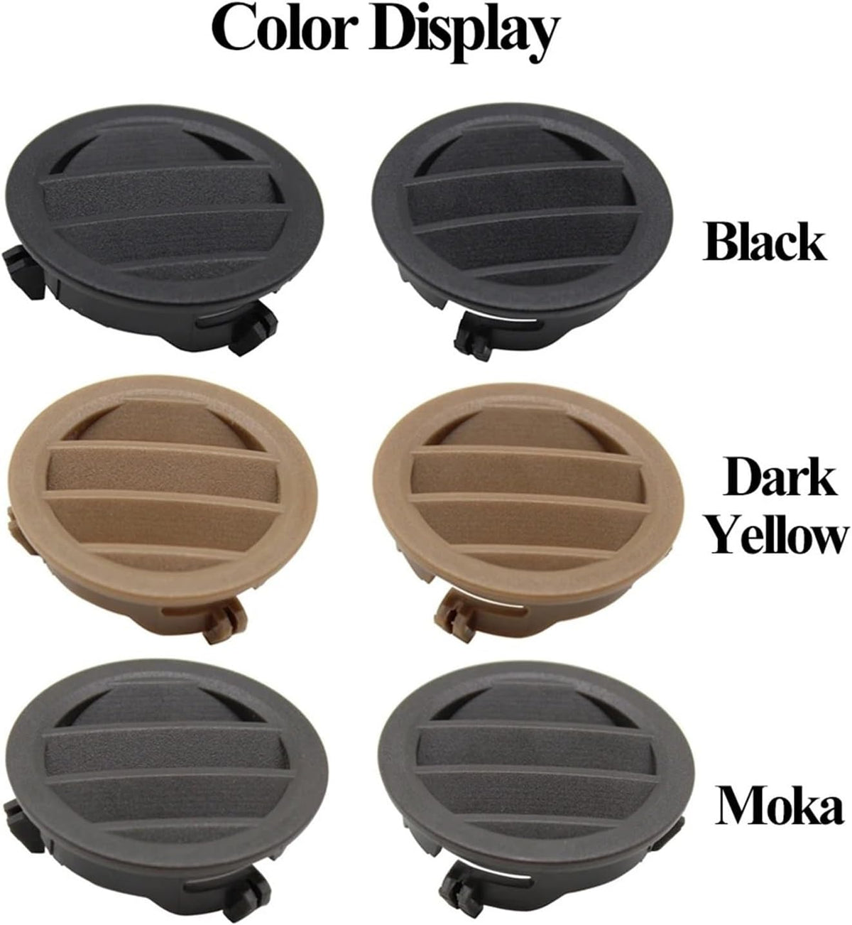 Console Small Ac Vent Grille Cover  Moka  20468067878490  20468068878490 Compatible With Mercedes Benz C Class W204 2007-2011