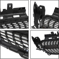 Front Bumper Grill Compatible With Mercedes Benz E Class W213 2016-2021 Front Bumper Grill W213 Grill Diamond Black