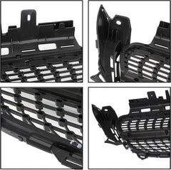 Front Bumper Grill Compatible With Mercedes Benz E Class W213 2016-2021 Front Bumper Grill W213 Grill Diamond Black