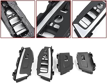 RHD Front Window Regulator Outer Cover (4PCS Set) 51417471025 51417473182 51427471103 51427471104 Compatible With BMW X3 & X4