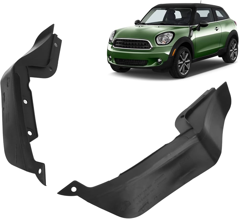 Front Choke Lip Left 51119802643 Right 51119802644 Compatible With MINI MINI COUNTRYMAN (R60) | MINI COUNTRYMAN / COOPER COUNTRYMAN | CROSSOVER