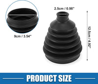 CV Joint Boot Kit 4H0498203 7E0498203 7P0498203 Compatible With Audi A4 A5 A6 A7 A8  Q5 Q7