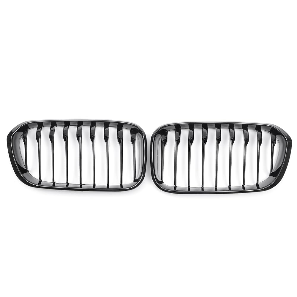 Outer Chrome Show Grill Left 51137371685 & Right 51137371686 Compatible With BMW 1 Series (F20) (2015-2017) Tag No.123