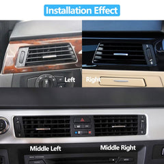 Ac Vent Repair Kit Compatible With Bmw 3 Series Ac Vent Repair Kit 3 Series E90 2005-2012 Centre Right