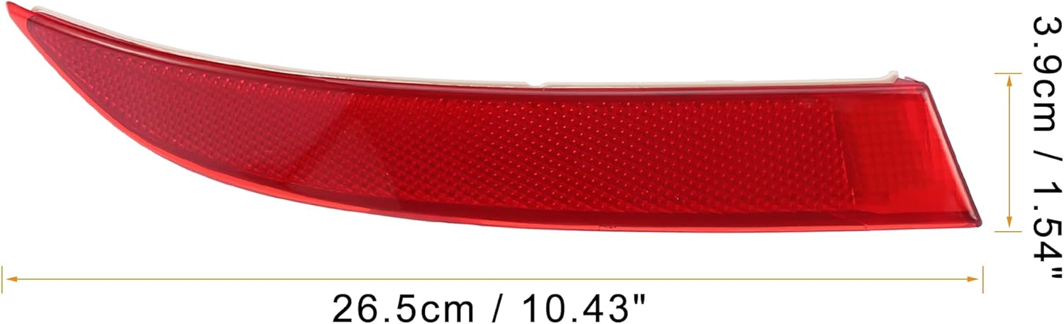 Rear Bumper Reflector Compatible With BMW X5 E70 LCI Rear Bumper Reflector Left 63147240997 & Right 63147240998 Tag-RB-57